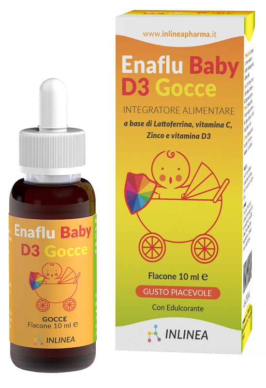 ENAFLU BABY D3 GOCCE 10 ML - Farmacia Mortise