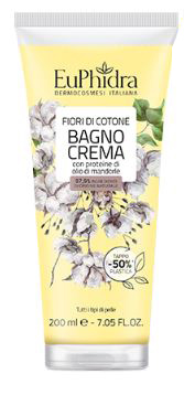 EUPHIDRA BAGNO CREMA FIORI DI COTONE 200 ML - Farmacia Mortise