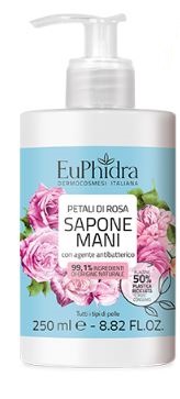 EUPHIDRA SAPONE LIQUIDO PETALI DI ROSA 250 ML - Farmacia Mortise