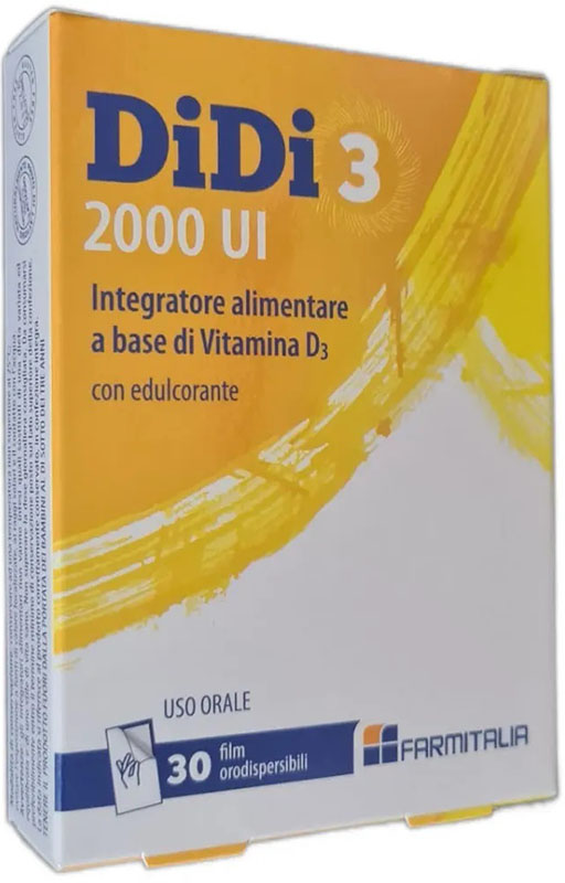DIDI3 2000 UI 30 FILM ORODISPERSIBILI - Farmacia Mortise
