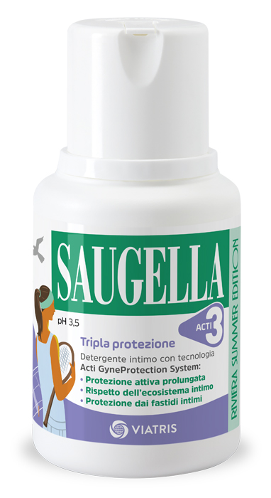 SAUGELLA ACTI3 DETERGENTE INTIMO 100 ML - Farmacia Mortise