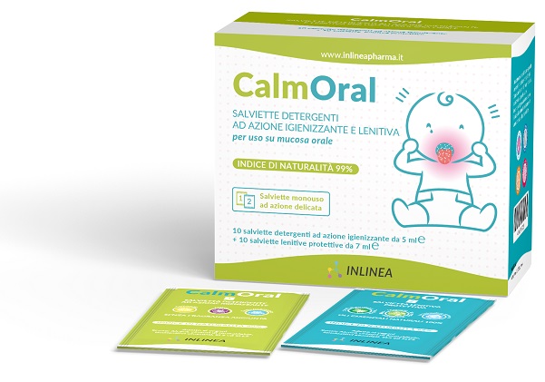 CALMORAL 10 SALVIETTE DETERGENTI + 10 SALVIETTE LENITIVE PROTETTIVE - Farmacia Mortise