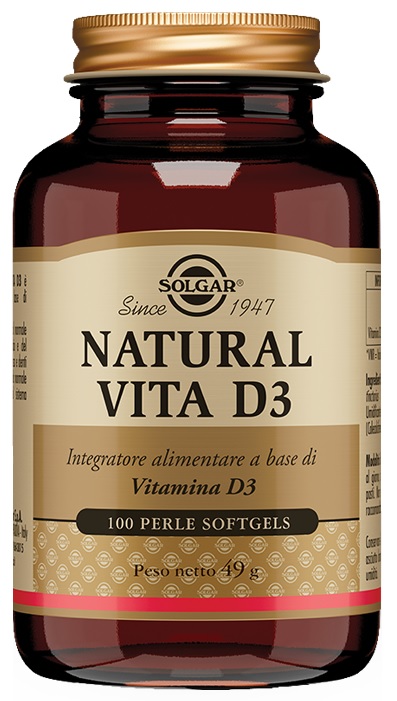 NATURAL VITA D3 100 PERLE - Farmacia Mortise