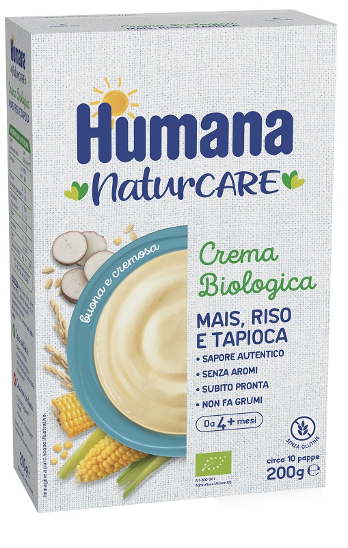 HUMANA CREMA MAIS RISO TAPIOCA BIO 200 G - Farmacia Mortise