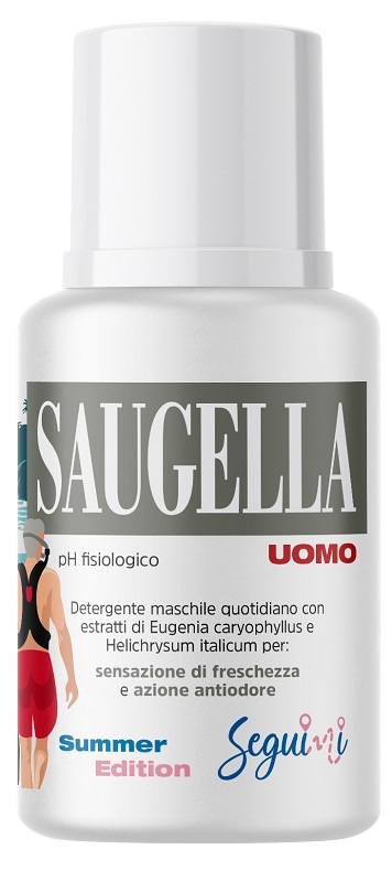SAUGELLA UOMO PH FISIOLOGICO DETERGENTE MASCHILE QUOTIDIANO 100 ML - Farmacia Mortise