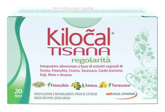 KILOCAL TISANA REGOLARITA' 20 FILTRI - Farmacia Mortise