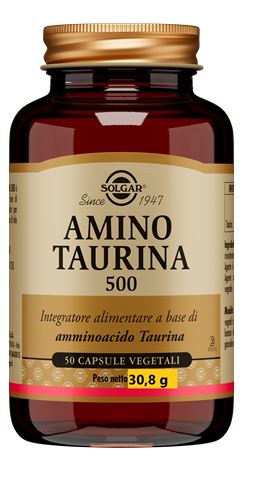 AMINO TAURINA 500 50 CAPSULE VEGETALI - Farmacia Mortise