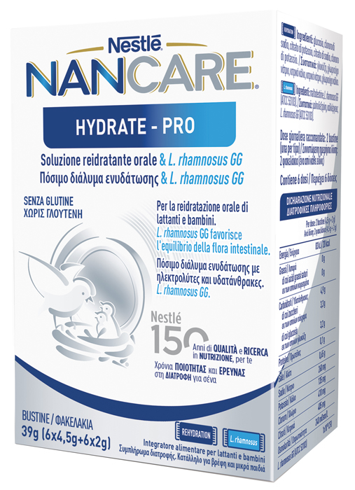 NESTLE' NANCARE HYDRATE PRO BUSTINE 6X4,5 G + 6X2 G - Farmacia Mortise