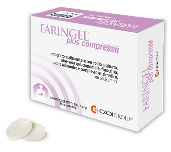 FARINGEL PLUS 20 COMPRESSE MASTICABILI - Farmacia Mortise