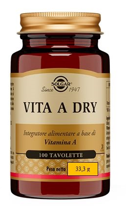 VITA A DRY 100 TAVOLETTE - Farmacia Mortise