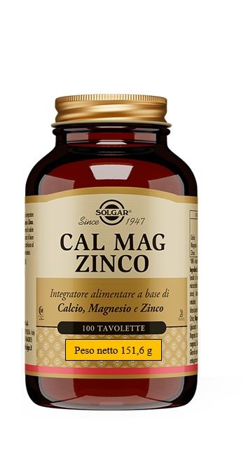 CAL MAG ZINCO 100 TAVOLETTE - Farmacia Mortise