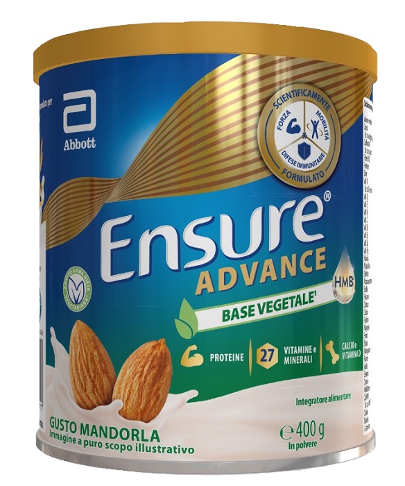 ENSURE ADVANCE BASE VEGETALE 400 G - Farmacia Mortise