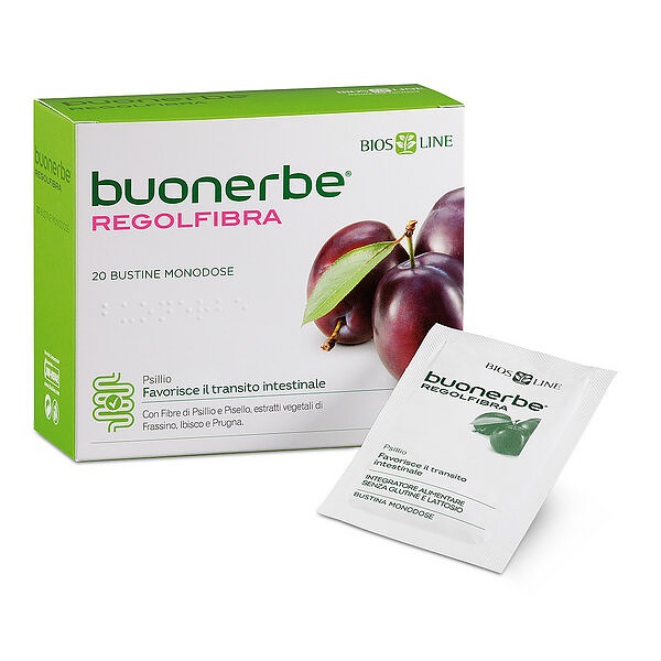 BUONERBE REGOLFIBRA 20 BUSTINE 110 G - Farmacia Mortise