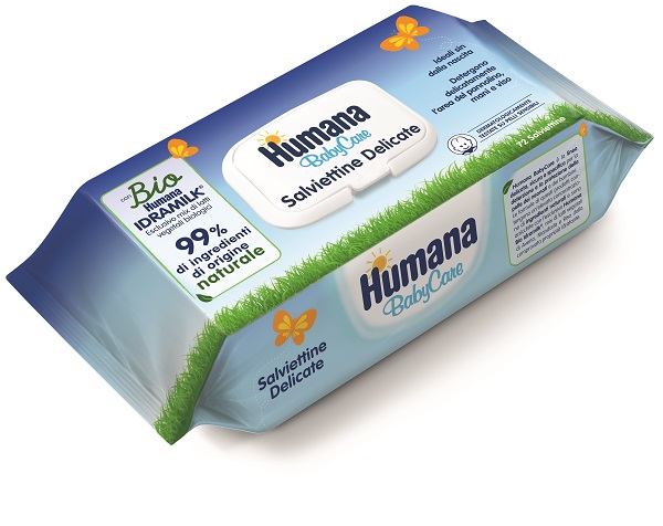 HUMANA BABY CARE SALVIETTE 72 PEZZI - Farmacia Mortise
