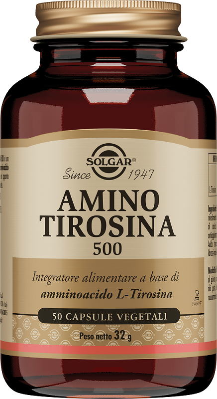 AMINO TIROSINA 500 50 CAPSULE VEGETALI - Farmacia Mortise