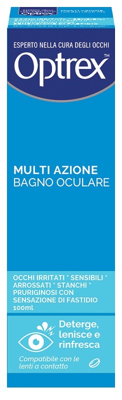 BAGNO OCULARE OPTREX MULTI AZIONE 100 ML - Farmacia Mortise