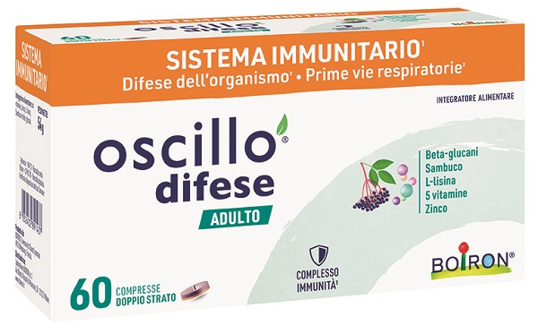 OSCILLO DIFESE ADULTO 60 COMPRESSE - Farmacia Mortise