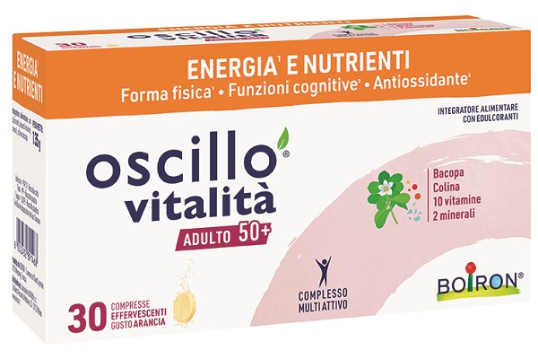 OSCILLO VITALITA' 50+ 30 COMPRESSE EFFERVESCENTI - Farmacia Mortise