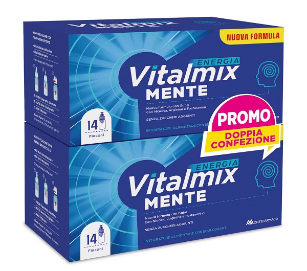 VITALMIX MENTE 14 FLACONCINI BIPACK - Farmacia Mortise
