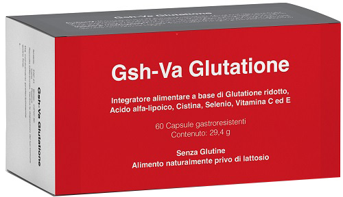 GSH-VA GLUTATIONE 60 CAPSULE GASTRORESISTENTI DA 490 MG - Farmacia Mortise