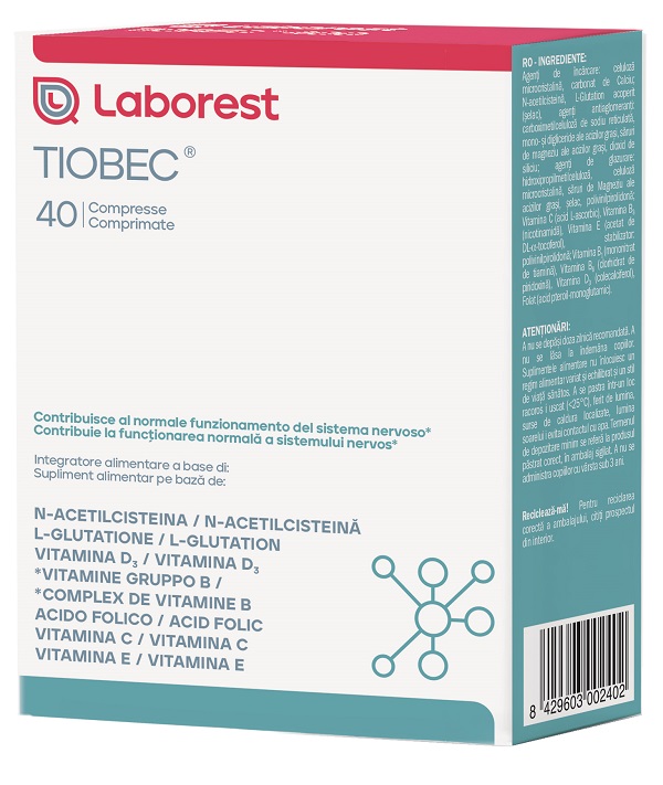 TIOBEC 40 COMPRESSE - Farmacia Mortise