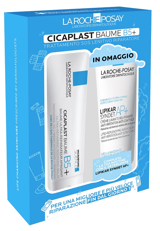 CICAPLAST BAUME B5+ 100 ML + SYNDET 100 ML - Farmacia Mortise