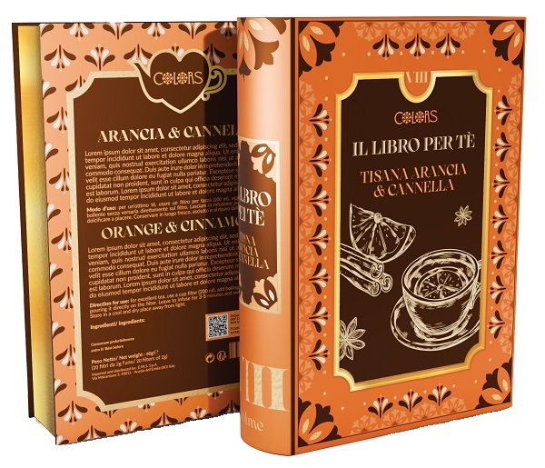 COLORS IL LIBRO PER TE' SCATOLA ARANCIA CANNELLA VOL 8 - Farmacia Mortise