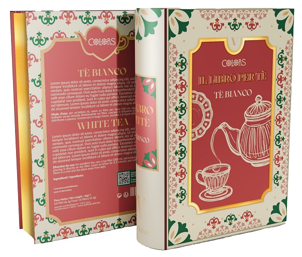 COLORS IL LIBRO PER TE' SCATOLA TE' BIANCO VOL 5 - Farmacia Mortise