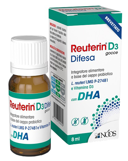 REUTERIN D3 DIFESA GOCCE CON DHA 8 ML - Farmacia Mortise