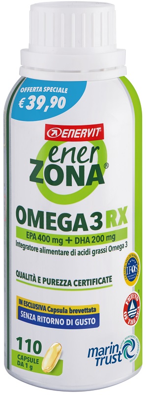 ENERZONA OMEGA 3 RX 110 CAPSULE 1 G OFFERTA SPECIALE - Farmacia Mortise