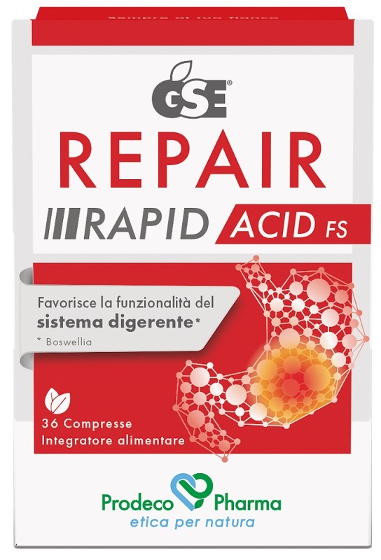 GSE REPAIR RAPID ACID FS 36 COMPRESSE - Farmacia Mortise