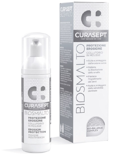 CURASEPT BIOSMALTO PROTEZIONE EROSIONE COLLUTORIO 50 ML - Farmacia Mortise