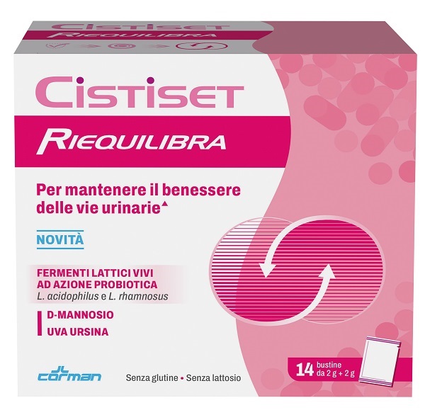 CISTISET RIEQUILIBRA 14 BUSTINE SENZA GLUTINE SENZA LATTOSIO - Farmacia Mortise