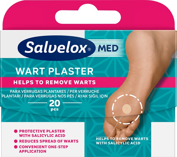 CEROTTO VESCICHE PLANTARI SALVELOX MED WART PLASTER 20 PEZZI - Farmacia Mortise
