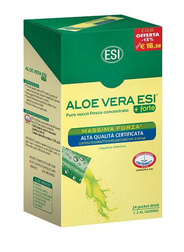 ESI ALOE VERA 24 POCKET DRINK MASSIMA FORZA 24 POCKET 20 ML - Farmacia Mortise