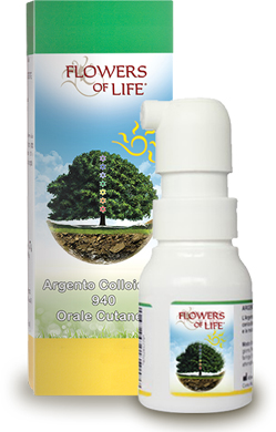 ARGENTO COLLOIDALE 940 ORALE CUTANEO FLOWERS OF LIFE - Farmacia Mortise