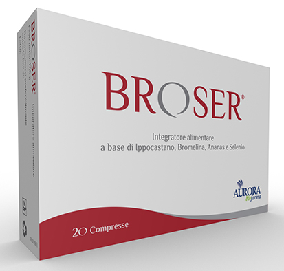 BROSER 20 COMPRESSE - Farmacia Mortise