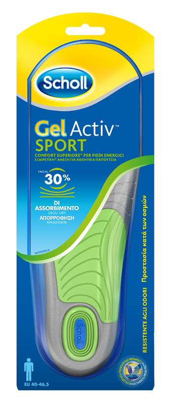 SCHOLL GEL ACTIV SPORT UOMO - Farmacia Mortise