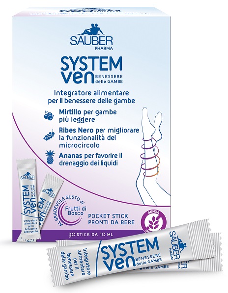 SAUBER SYSTEM VEN 30 STICK 10 ML - Farmacia Mortise