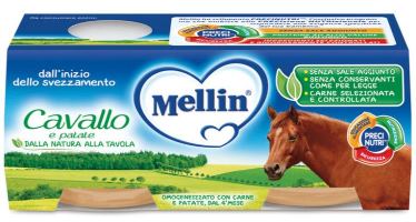 MELLIN OMOGENEIZZATO CAVALLO E PATATE 2 X 80 G - Farmacia Mortise