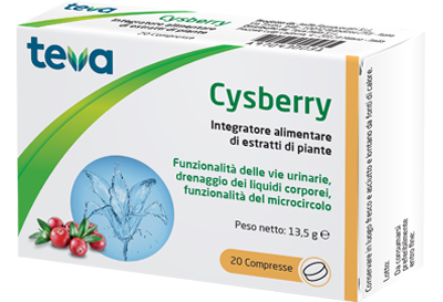 CYSBERRY TEVA 20 COMPRESSE - Farmacia Mortise