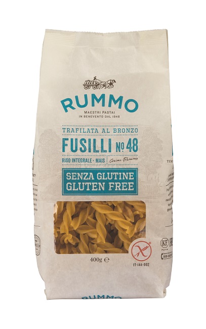 RUMMO FUSILLI N48 DI RISO INTEGRALE E MAIS 400 G - Farmacia Mortise