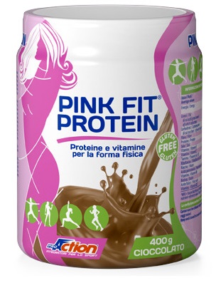 PROACTION PINK FIT PROTEIN AL CIOCCOLATO 400 G - Farmacia Mortise