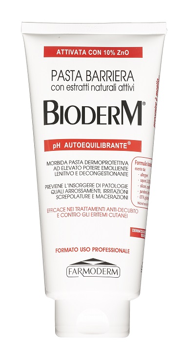 BIODERM PASTA BARRIERA TRASPIRANTE PH AUTOEQUILIBRANTE CON 10% ZINCO 300 ML - Farmacia Mortise