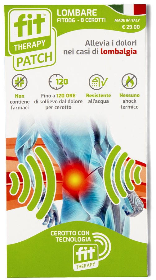 CEROTTO FIT THERAPY LOMBARE 8 PEZZI - Farmacia Mortise