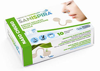 SANISPIRA NASO CHIUSO S 10 FILTRI - Farmacia Mortise