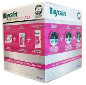 BIOSCALIN TRICOAGE COMPRESSE + SIERO + SHAMPOO - Farmacia Mortise