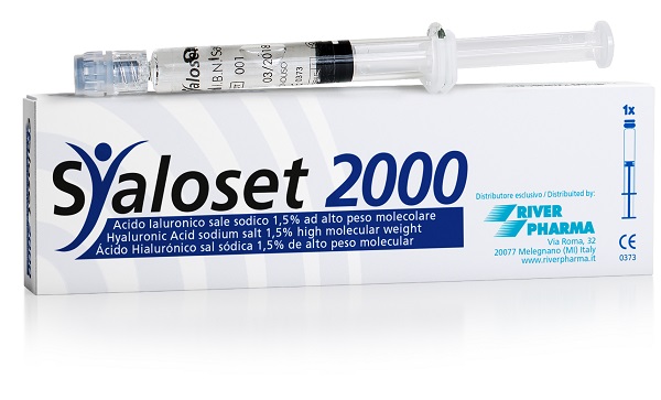 SIRINGA INTRA-ARTICOLARE SYALOSET 2000 ACIDO IALURONICO 1,5% 2 ML 1 PEZZO - Farmacia Mortise