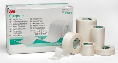 CEROTTO IN ROCCHETTO DURAPORE IPOALLERGENICO 2,5 X 500 CM DISPENSER - Farmacia Mortise