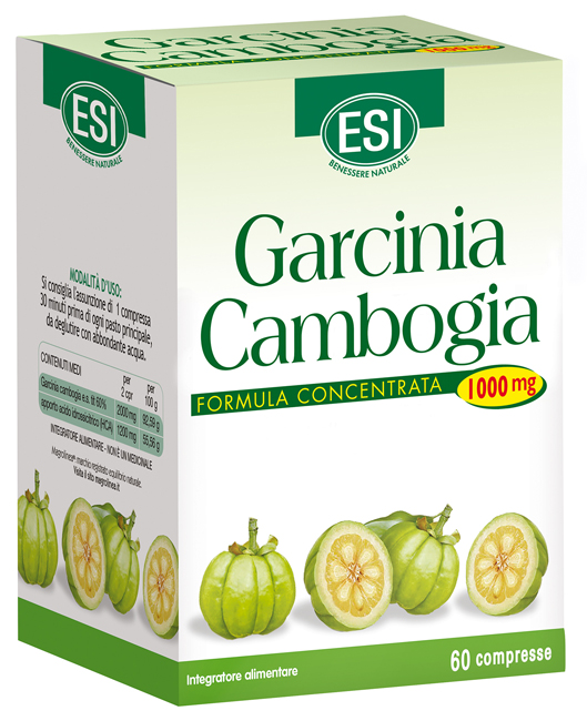 ESI GARCINIA CAMBOGIA 1000 MG 60 COMPRESSE - Farmacia Mortise